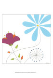 Playful Blooms II Posters por Erica J. Vess