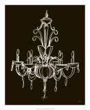 Elegant Chandelier II Posters by Ethan Harper