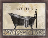 Bath Silhouette II Art