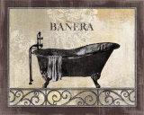 Bath Silhouette III Posters