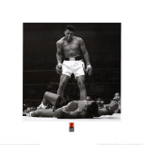 Muhammad Ali gegen Sonny Liston Poster