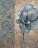 Fleur Bleue I Prints by Vivian Flasch