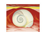 Red Hills with White Shell, c.1938 Posters by Georgia O'Keeffe