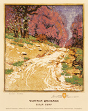 Ridge Road Láminas por Gustave Baumann