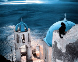 Chat en Grece Kunst av Hans Silvester Chat en Grece Kunst av Hans Silvester