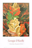 Feuilles mortes Posters par Georgia O'Keeffe