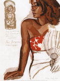 Heiata Egerie de la Perle de Tahiti Prints by Titouan Lamazou