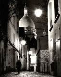 Montmartre Nocturne Poster by Bruno De Hogues Montmartre Nocturne Poster by Bruno De Hogues
