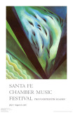 Blue Green Music Poster von Georgia O'Keeffe