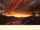 Twilight in the Wilderness, c.1860 Affiche par Frederic Edwin Church