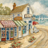 Ocean Village I Art by Charlene Winter Olson