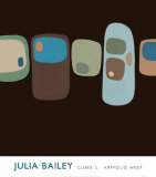 Cubes II Poster by Julia Bailey