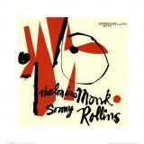 Thelonious Monk and Sonny Rollins Poster