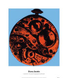 Nano Red Poster par Diane Jacobs
