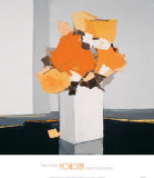 Fleurs Orange Arte por Monestier Fleurs Orange Arte por Monestier