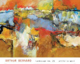 Landscape No. 21 Posters av Arthur Bernard Landscape No. 21 Posters av Arthur Bernard
