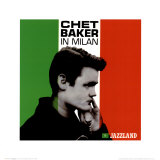 Chet Baker in Milan Prints