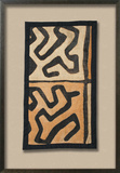 Tabwa Kuba Cloth, with color Dimensional Product