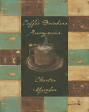 Patchwork Coffee: Drinkers Anon Prints by Grace Pullen