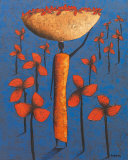 Le Champ Bleu Art by Michel Rauscher