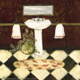 Red Bath II Prints by Grace Pullen