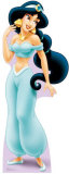 Jasmine Silhouette découpée