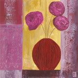 Pivoines Mauves I Prints by Karine Romanelli