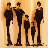 Entre Femmes II Poster by Johanna 