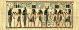 Egyptian Papyrus, Design II Poster