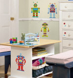 Robot Wandabziehbild