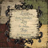 Words to Live By: Learn Posters par Debbie DeWitt