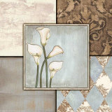 Lilies in the Sky with Diamonds II Poster by Debbie DeWitt