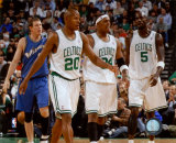 Ray Allen, Paul Pierce and Kevin Garnett Photo