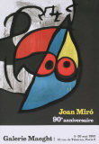 90th Anniversary, 1983 Collectable Print par Joan Miró