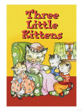 Trois petits chatons Affiches