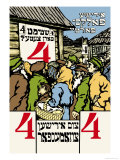 Jewish Folks Party, Vote for Ticket No. 4 Fotografía por Solomon Yudovin