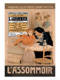 L'Assommoir, c.1900 Posters par Théophile Alexandre Steinlen