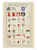 Ordinaries, Charges and their Terms Posters by Hugh Clark