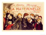 La Maternelle: Comedie en 3 Actes, c.1920 Prints by Théophile Alexandre Steinlen