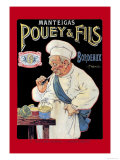 Manteigas Pouey and Fils Posters af Eugene Oge