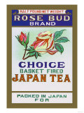 Rose Bud Brand Tea Posters