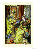 Princess Bell-Etoile, Tempted by Teintise, c.1878 Affiches par Walter Crane