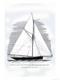 Cutter Surf Poster by Charles P. Kunhardt
