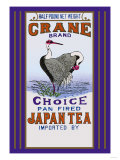 Crane Brand Tea Posters