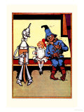 Tin Man, Dorothy and Scarecrow Posters by John R. Neill