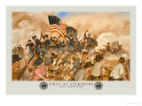 First at Vicksburg Poster by Hugh Charles Mcbarron Jr.