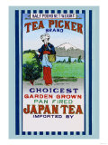 Tea Picker Brand Affiches