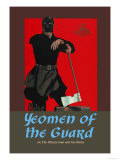 Gilbert & Sullivan: The Yeomen of the Guard (The Executioner) Posters par Dudley Hardy