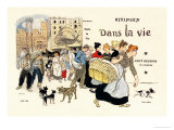 Dans la Vie, c.1900 Kunstdrucke von Théophile Alexandre Steinlen