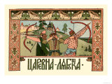 Archers Posters par Ivan Bilibin